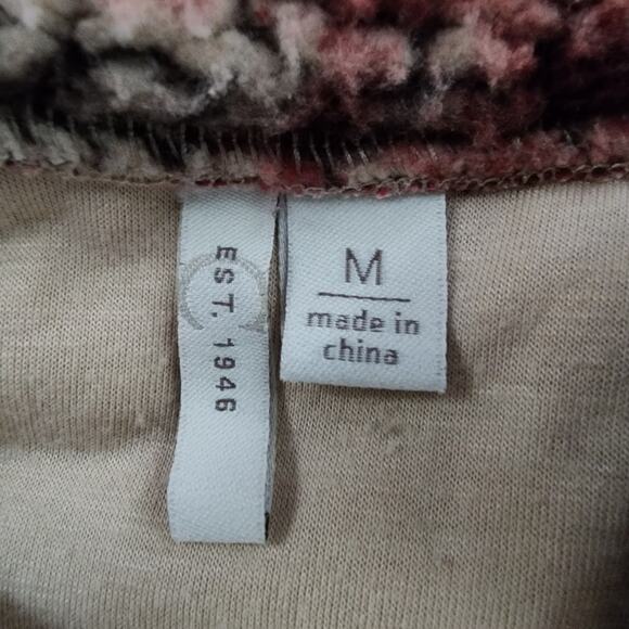 Est. 1946 Sherpa Quarter Snap Plaid Pullover Sweater | Women's M - Picture 11 of 14